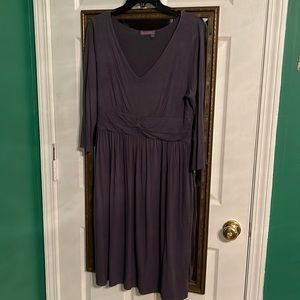 Size Large Fresh Produce V Neck Dress EUC